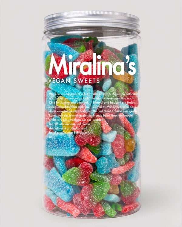 Boîte de bonbons véganes (4kg) avec 35% de réduction