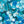 Blaue gemischte Tüte (500g)